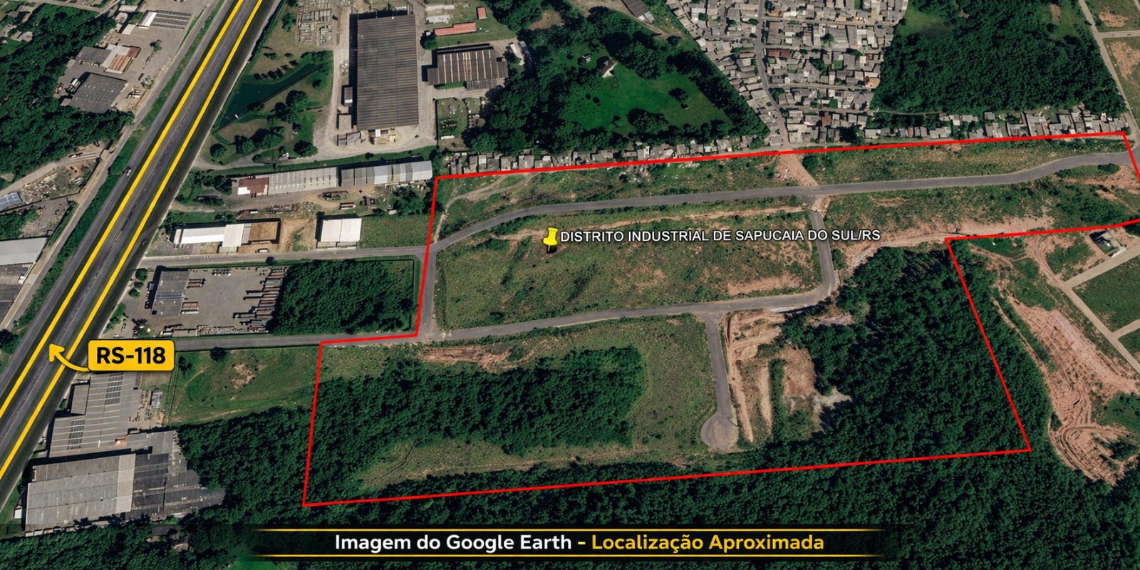 Imagem do imóvel Terreno No Distrito Industrial - Matrícula 49.417
